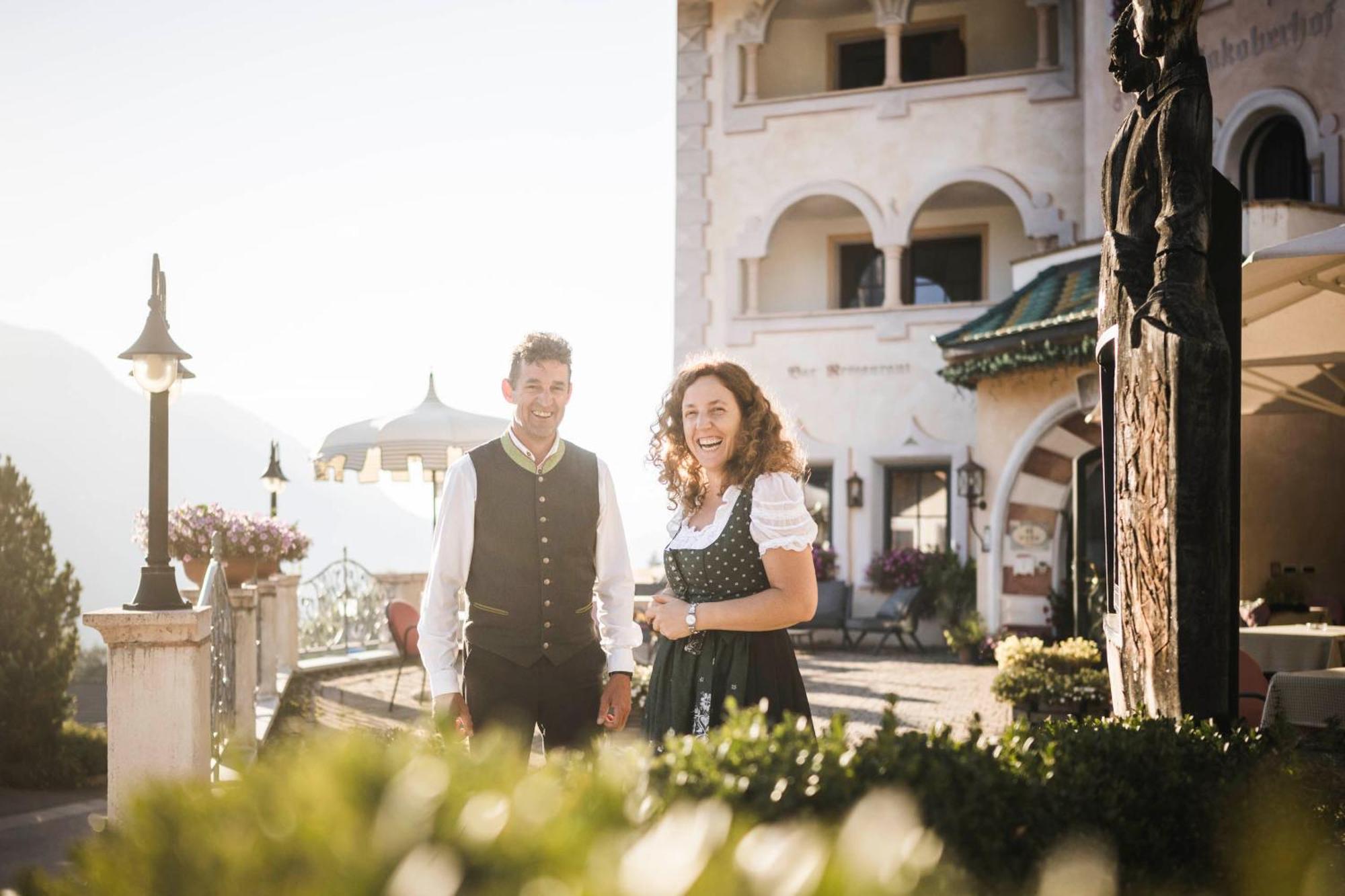 Hotel Ansitz Jakoberhof オルティゼーイ エクステリア 写真